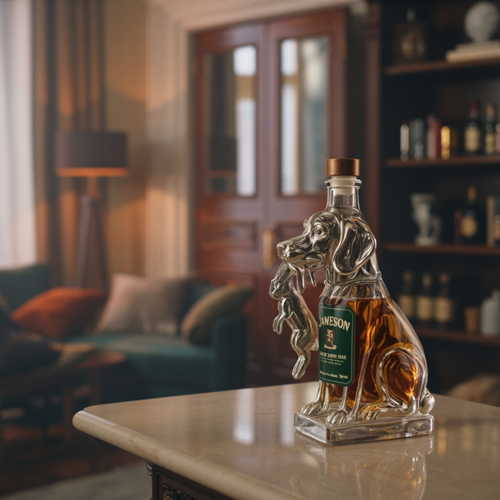 Decanter de Whisky Cão Fiel | Lisboa by Luisa