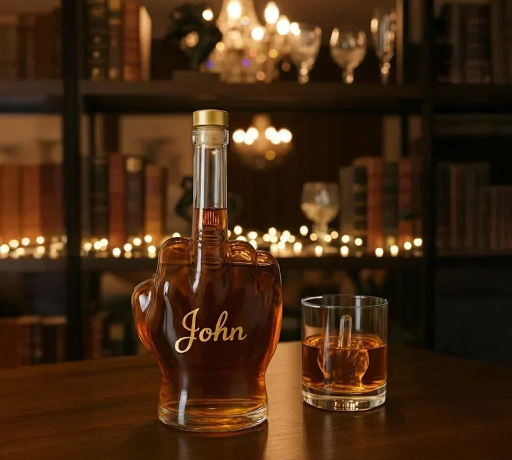 Decanter de Whisky Dedo do Meio | Lisboa by Luisa