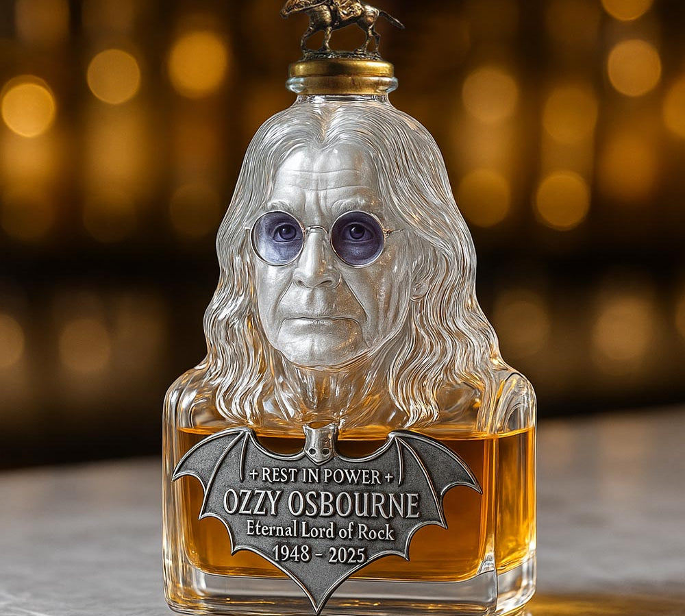 Decanter de Whisky Ozzy Osbourne Príncipe das Trevas | Lisboa by Luisa