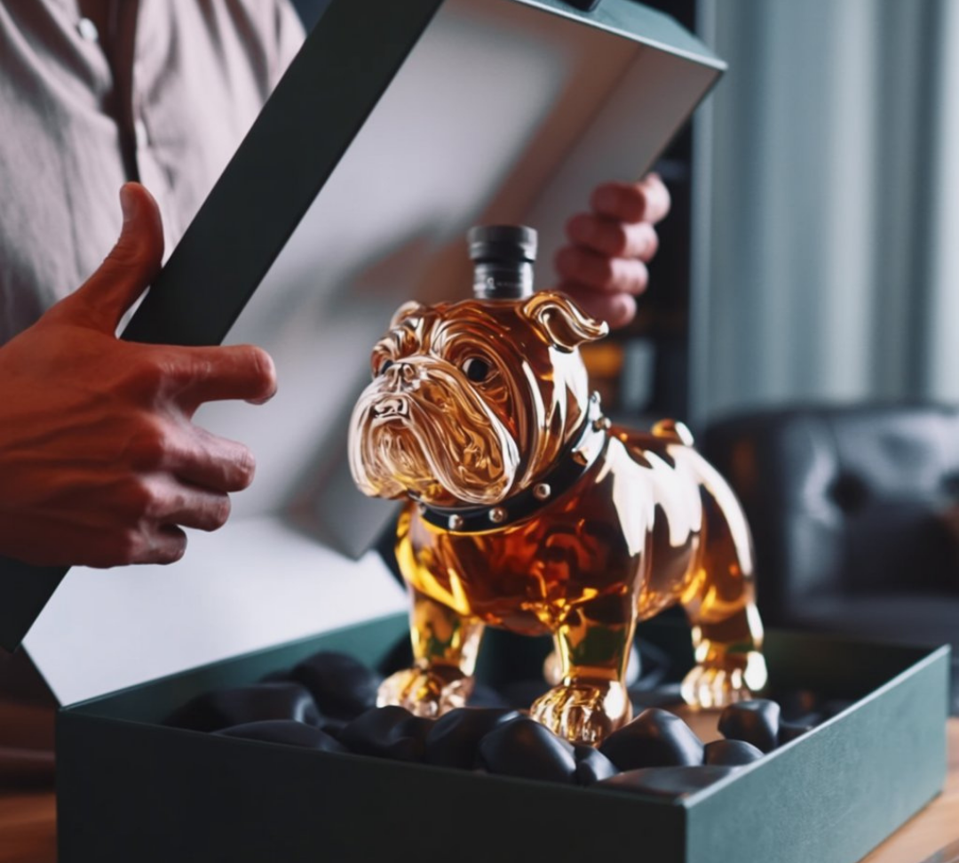 Decanter de Whisky Bulldog | Lisboa by Luisa