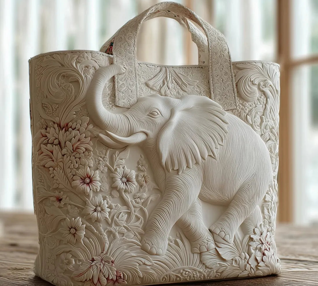 Mala Tote Acolchoada Elefante | Lisboa by Luisa