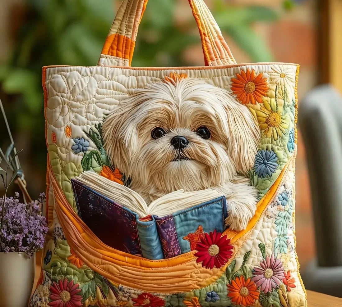 Mala Tote Acolchoada Shih Tzu | Lisboa by Luisa