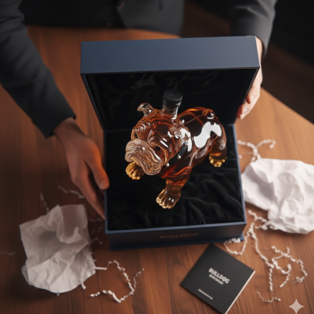 Decanter de Whisky Bulldog | Lisboa by Luisa