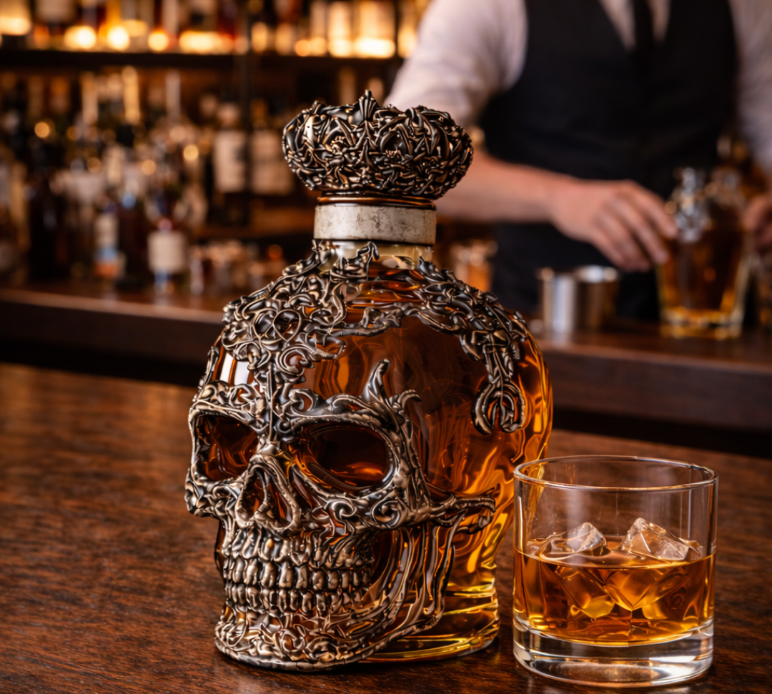 Decanter de Whisky Caveira | Lisboa by Luisa