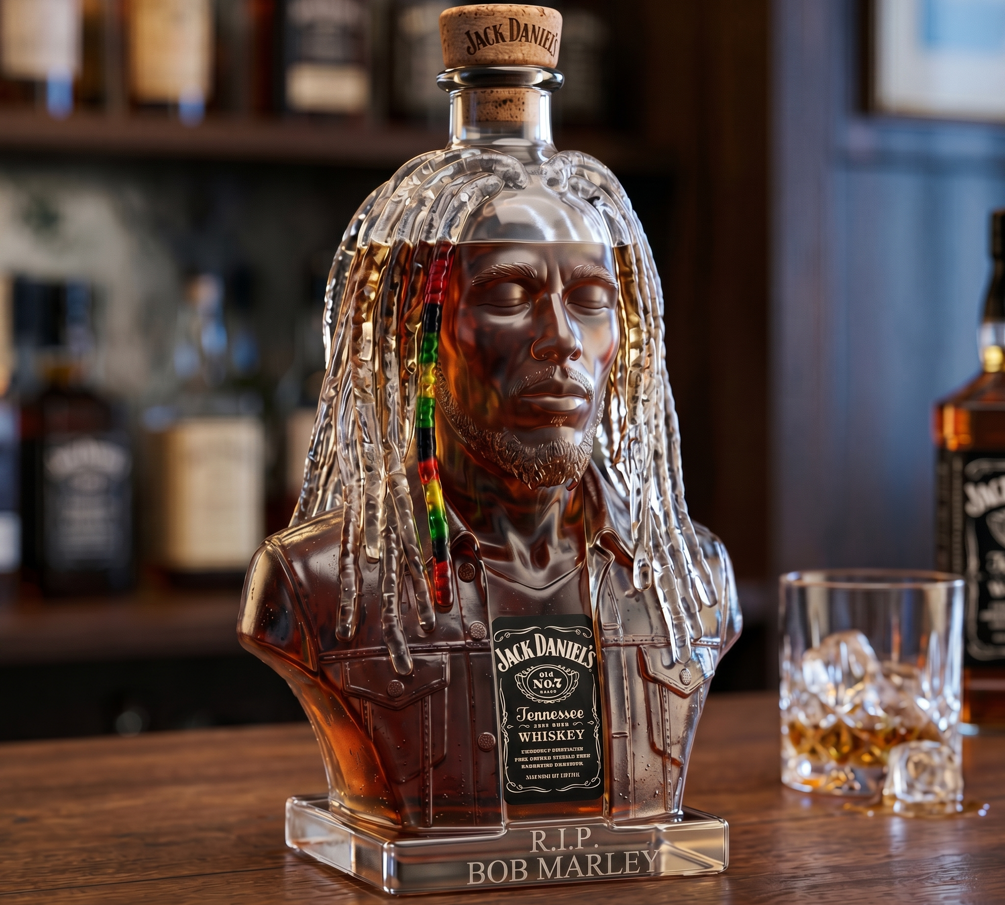 Decanter de Whisky Bob Marley | Lisboa by Luisa