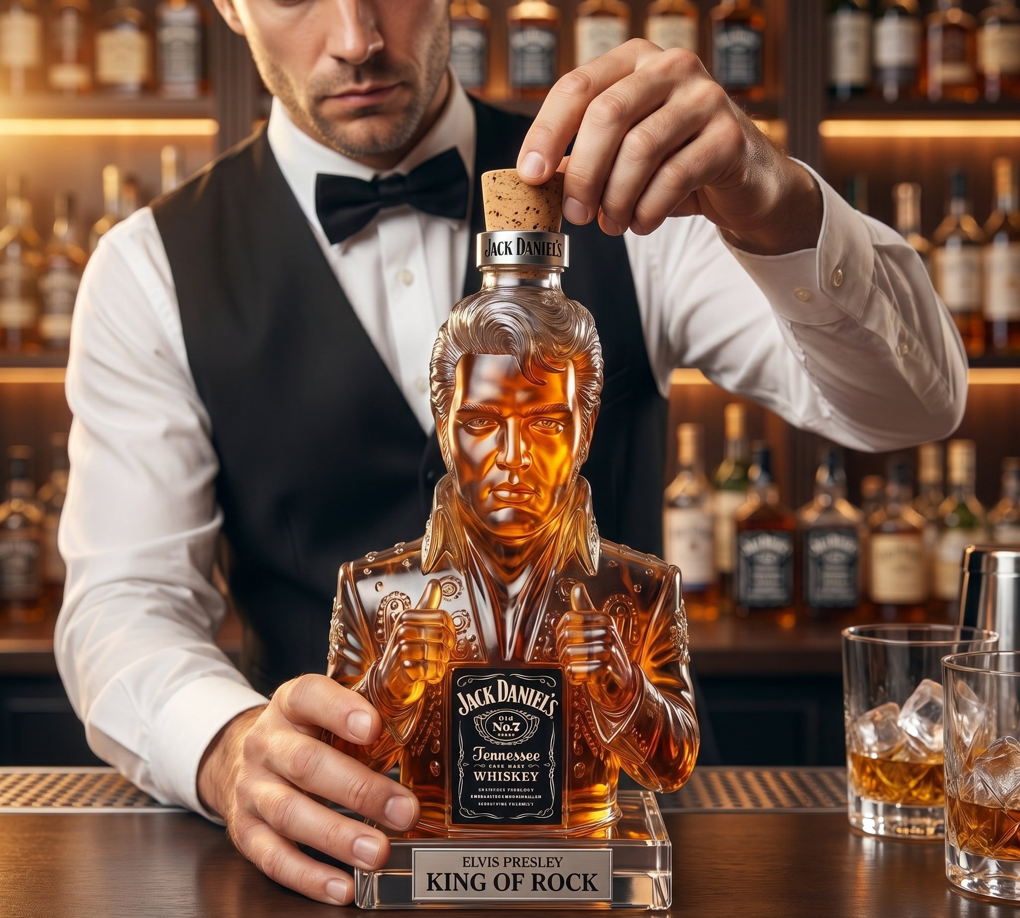 Decanter de Whisky Elvis Presley | Lisboa by Luisa