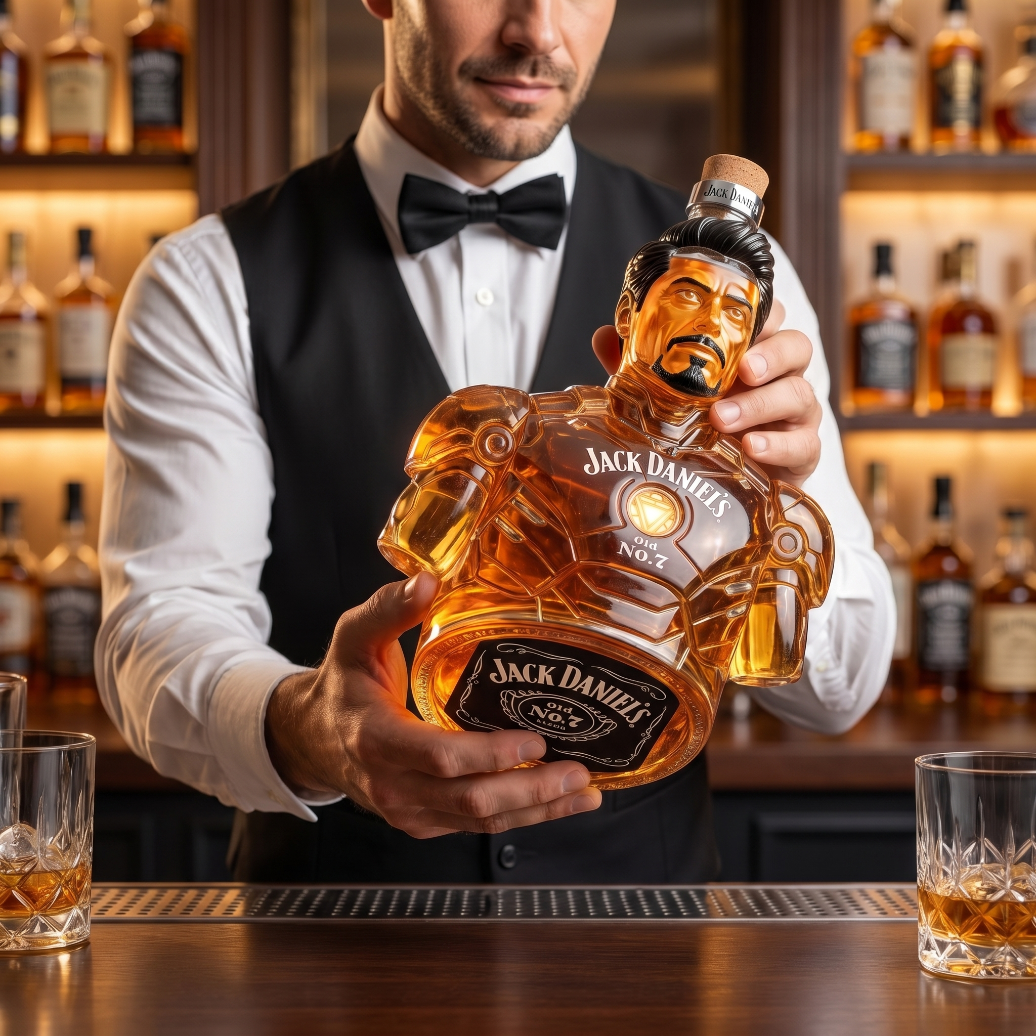 Decanter de Whisky Iron Man | Lisboa by Luisa