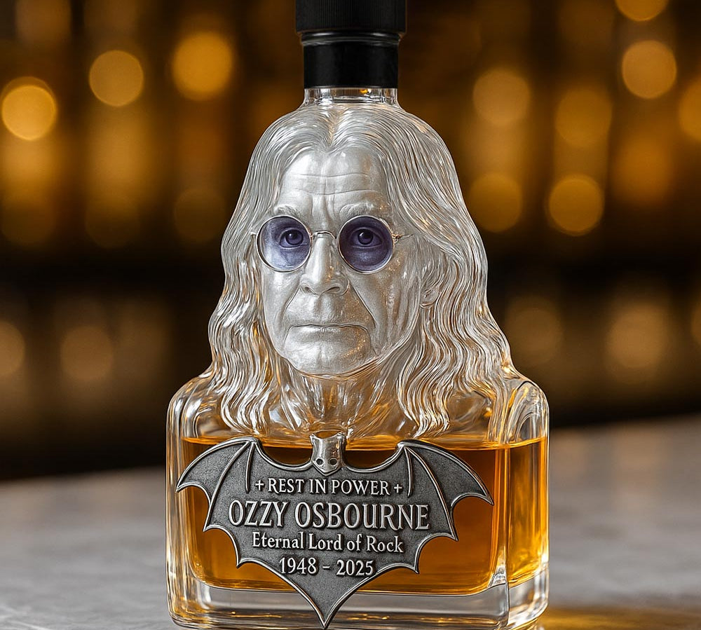 Decanter de Whisky Ozzy Osbourne Príncipe das Trevas | Lisboa by Luisa
