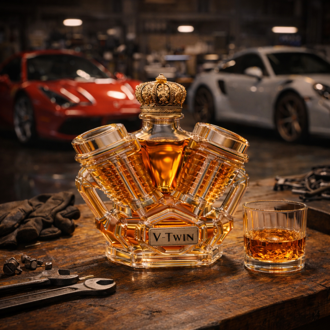 Decanter de Whisky Motor V8 | Lisboa by Luisa