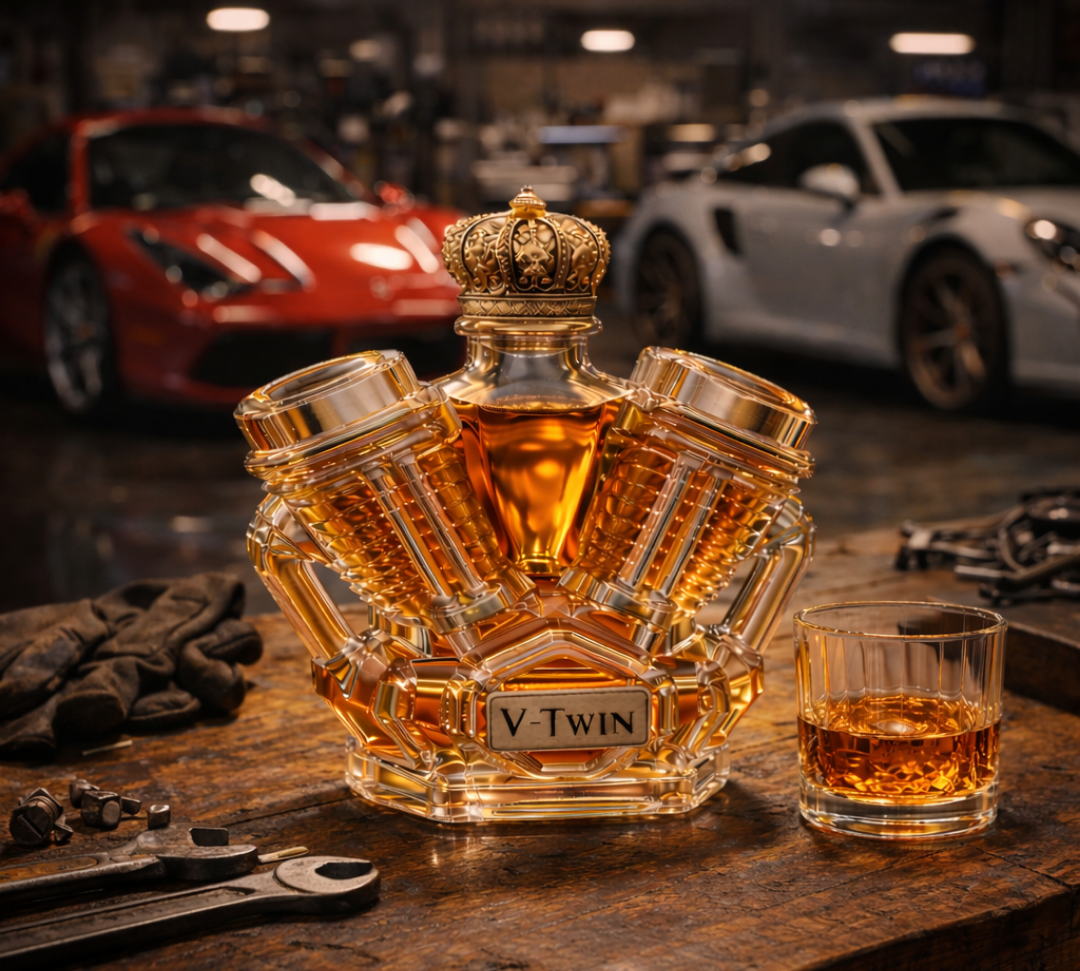 Decanter de Whisky Motor V8 | Lisboa by Luisa