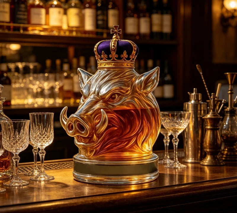 Decanter de Whisky Javali Coroado | Lisboa by Luisa