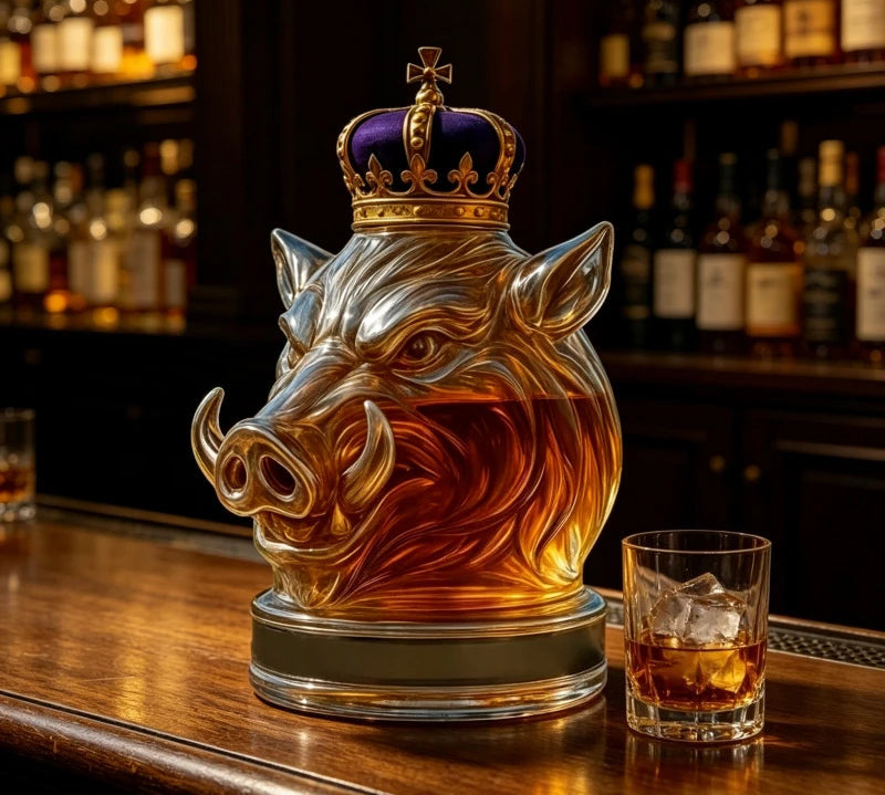 Decanter de Whisky Javali Coroado | Lisboa by Luisa