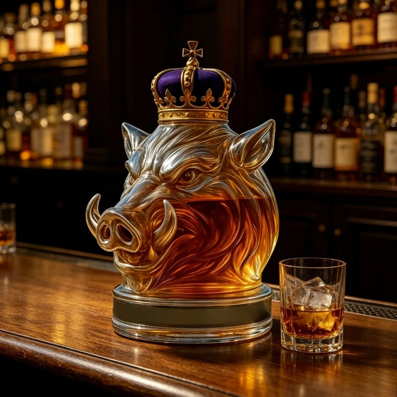 Decanter de Whisky Javali Coroado | Lisboa by Luisa