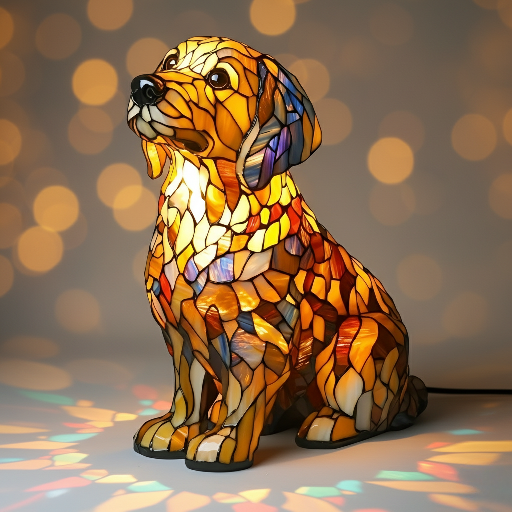 Candeeiro de Presença Golden Retriever | Lisboa by Luisa