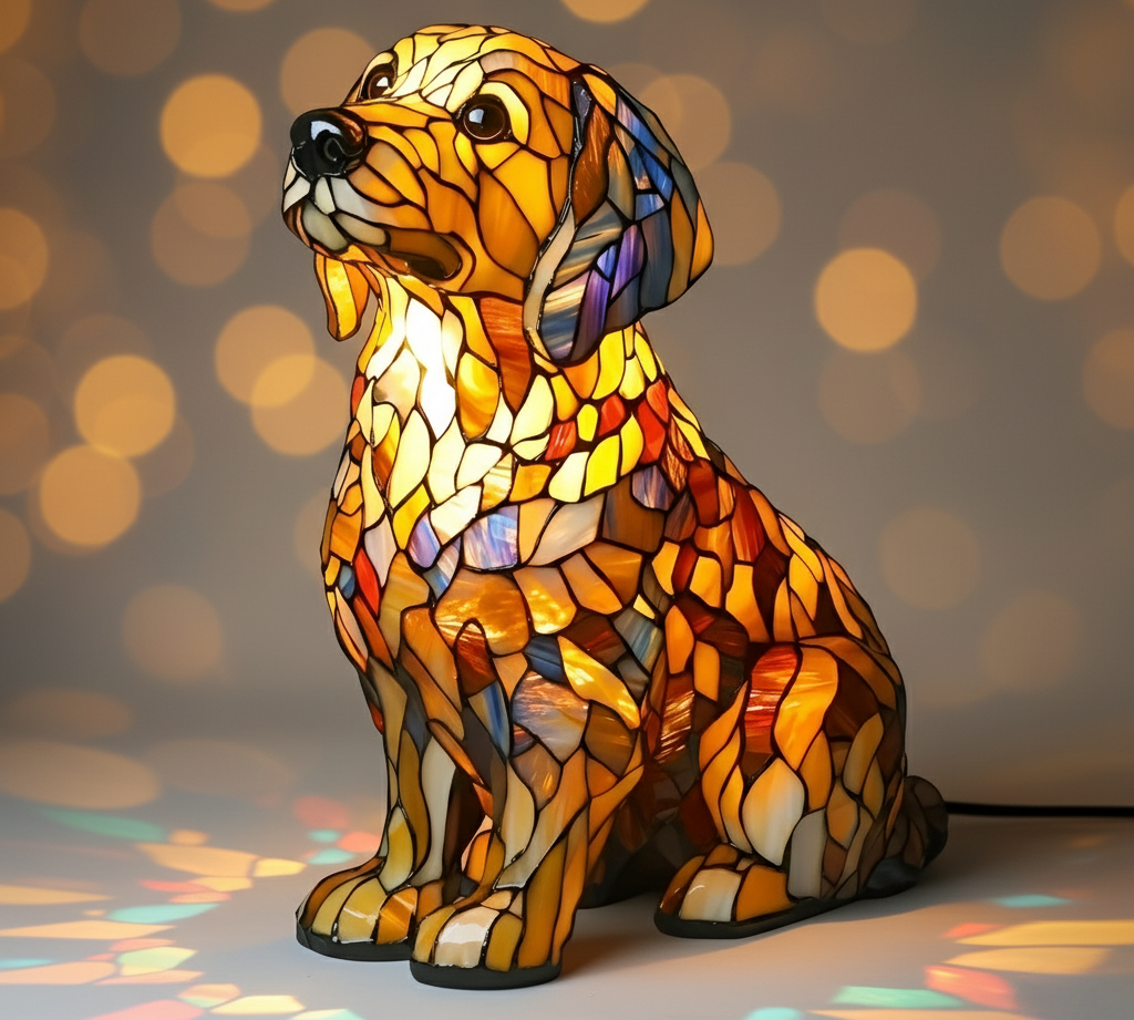 Candeeiro de Presença Golden Retriever | Lisboa by Luisa
