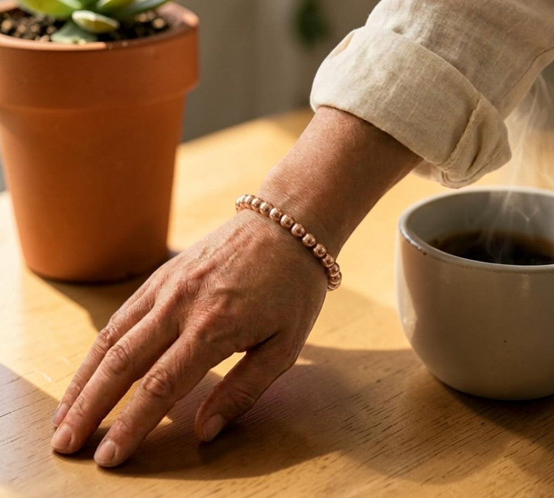 Pulseira de Cobre com Relevo em Corda | Lisboa by Luisa