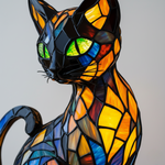 Candeeiro Geométrico Gato Elegante | Lisboa by Luisa