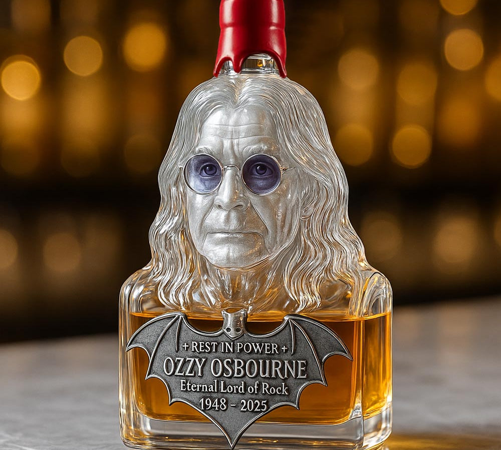 Decanter de Whisky Ozzy Osbourne Príncipe das Trevas | Lisboa by Luisa