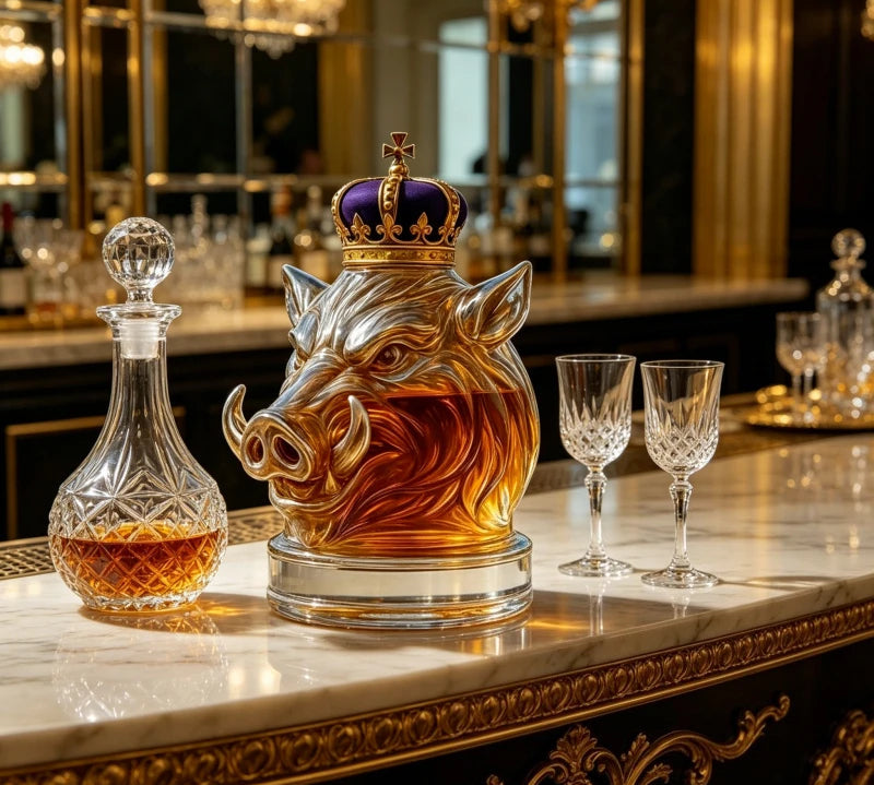 Decanter de Whisky Javali Coroado | Lisboa by Luisa