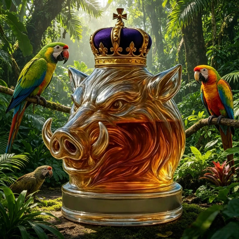 Decanter de Whisky Javali Coroado | Lisboa by Luisa