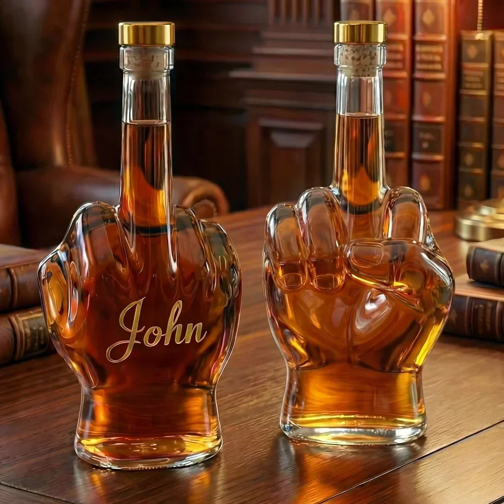 Decanter de Whisky Dedo do Meio | Lisboa by Luisa
