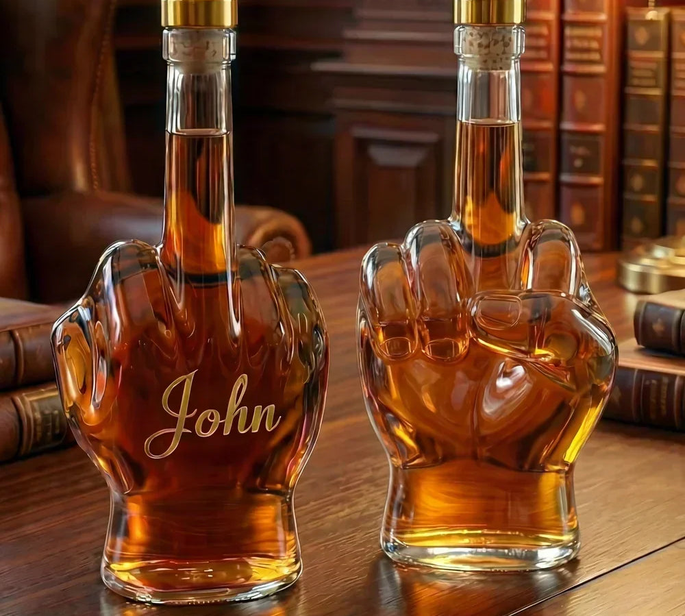 Decanter de Whisky Dedo do Meio | Lisboa by Luisa