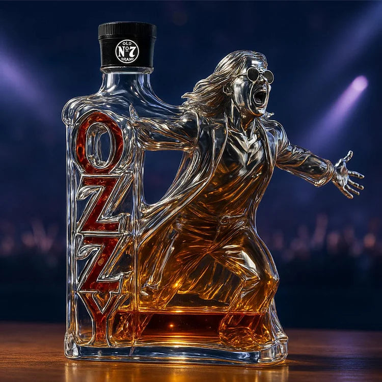 Decanter de Whisky Ozzy Osbourne Grito Eterno | Lisboa by Luisa