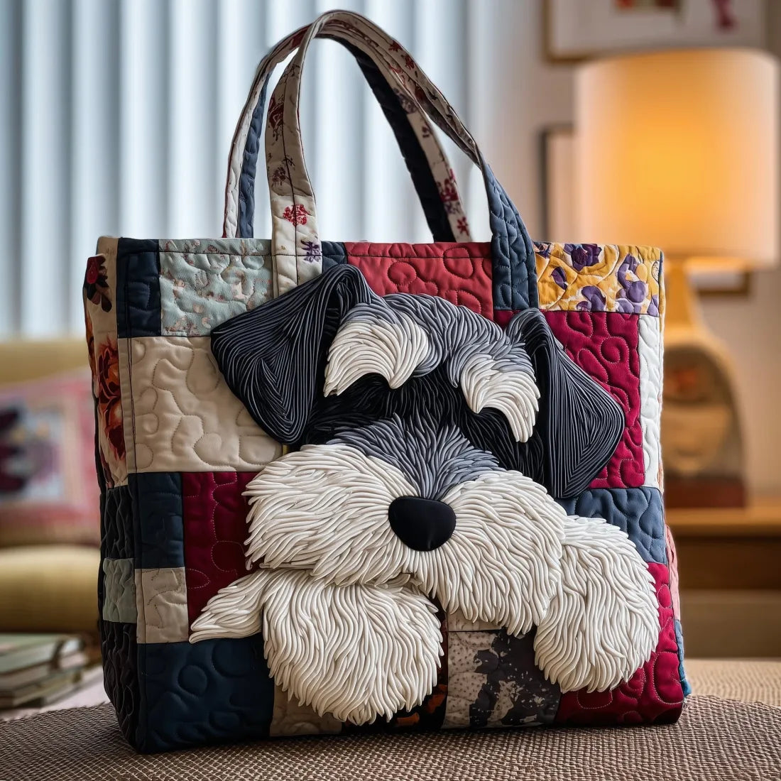 Mala Tote Acolchoada Schnauzer | Lisboa by Luisa