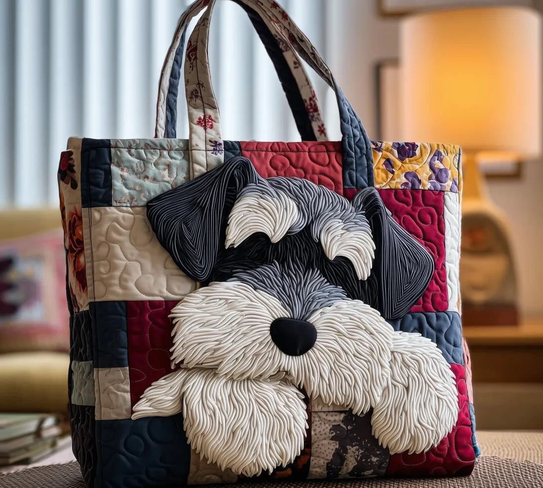 Mala Tote Acolchoada Schnauzer | Lisboa by Luisa
