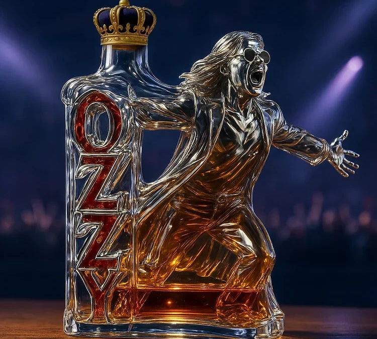 Decanter de Whisky Ozzy Osbourne Grito Eterno | Lisboa by Luisa