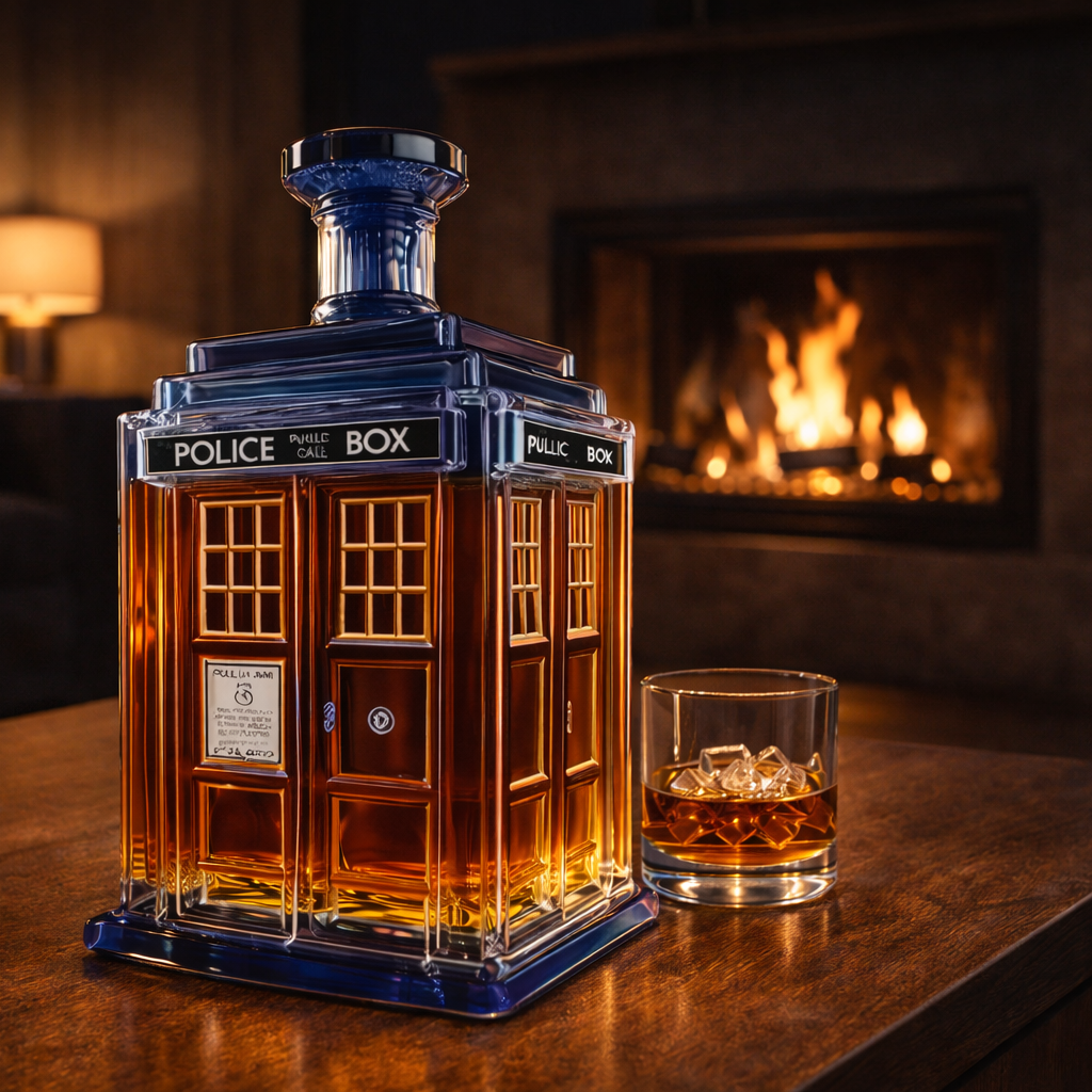 Decanter de Whisky Espírito de Equipa | Lisboa by Luisa