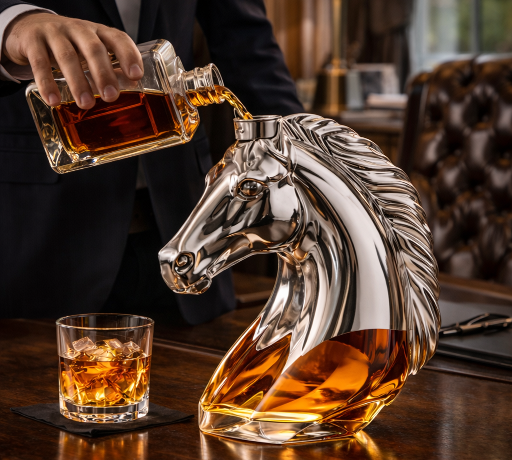 Decanter de Whisky Cabeça de Cavalo | Lisboa by Luisa