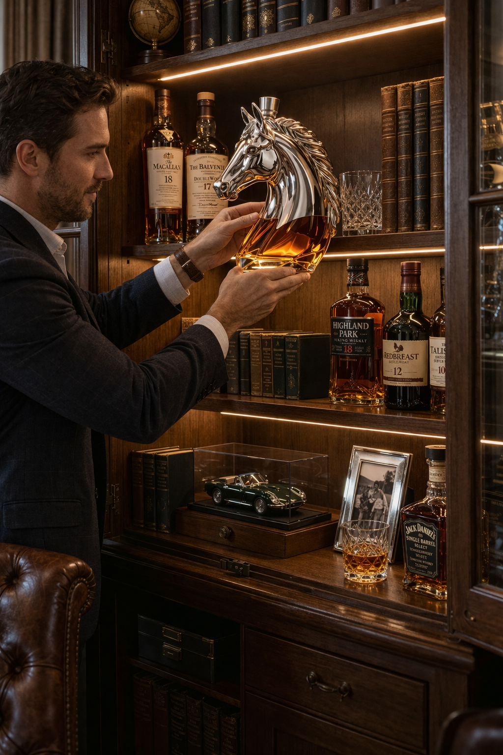 Decanter de Whisky Cabeça de Cavalo | Lisboa by Luisa