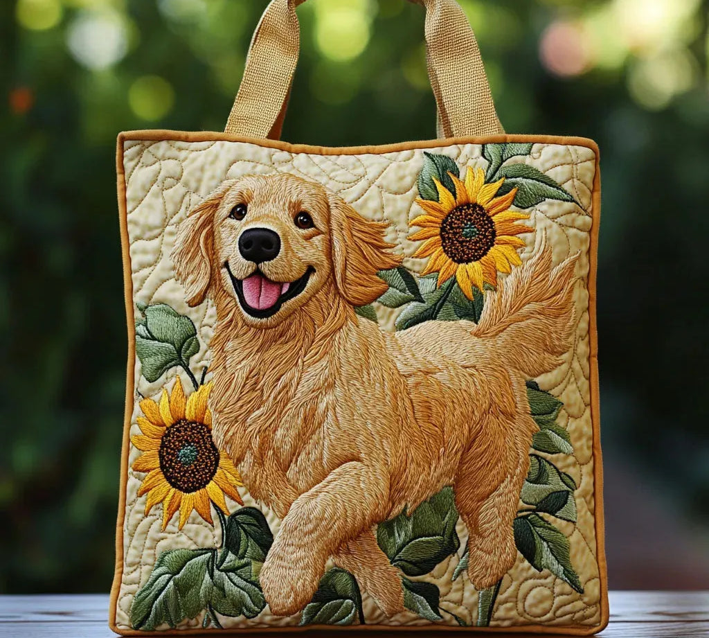 Mala Tote Acolchoada Golden Retriever | Lisboa by Luisa