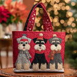 Mala Tote Acolchoada Trio de Schnauzers | Lisboa by Luisa