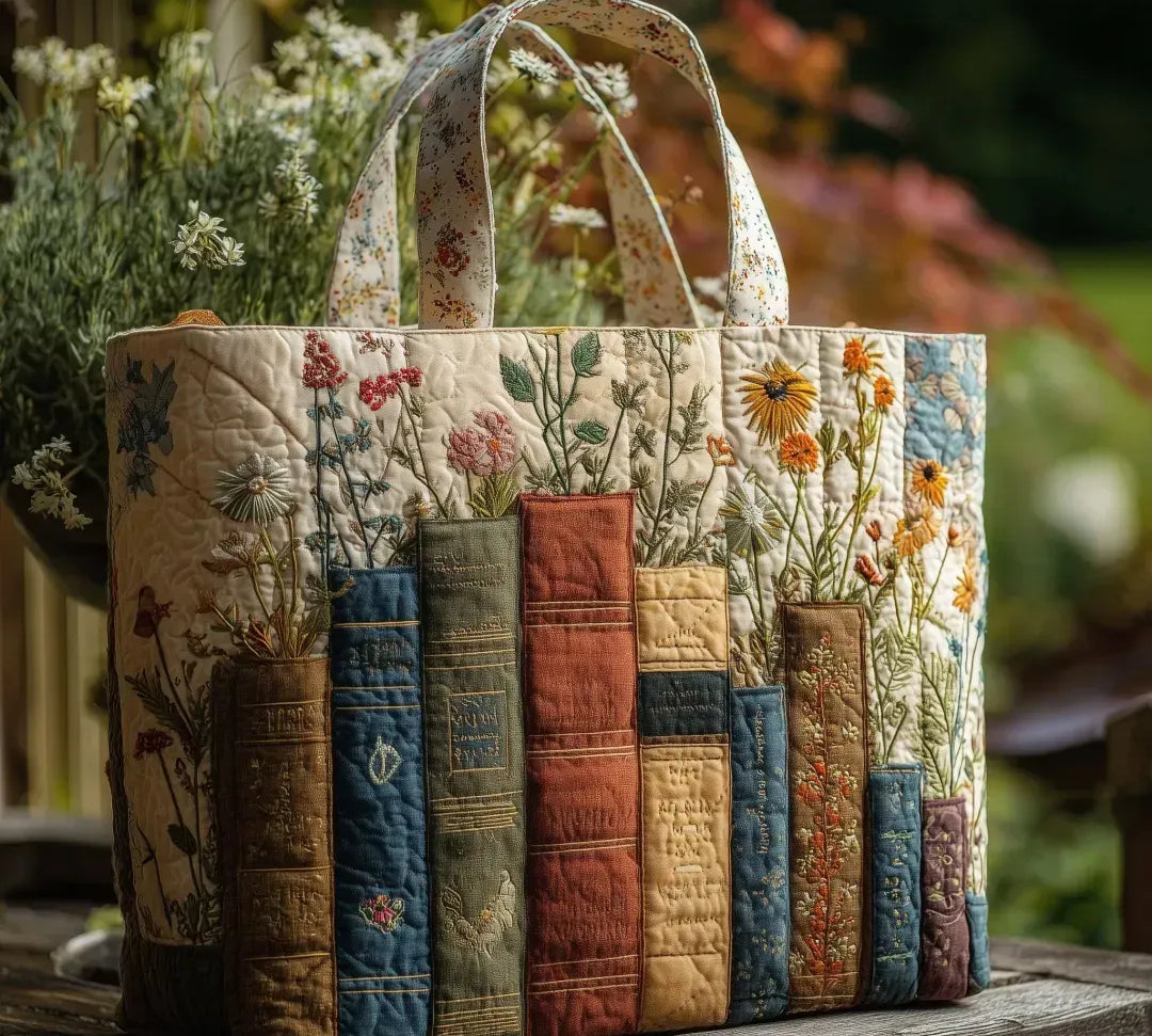Mala Tote Acolchoada Jardim em Flor | Lisboa by Luisa