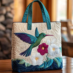 Mala Tote Acolchoada Colibri e Flor Branca | Lisboa by Luisa