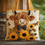 Mala Tote Acolchoada Vaca das Terras Altas | Lisboa by Luisa