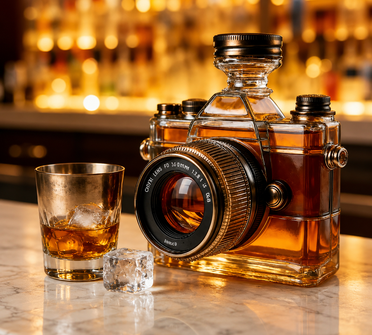 Decanter de Whisky Máquina Fotográfica | Lisboa by Luisa