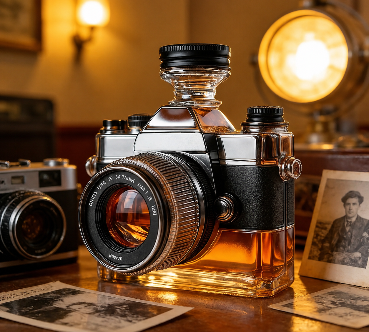 Decanter de Whisky Máquina Fotográfica | Lisboa by Luisa