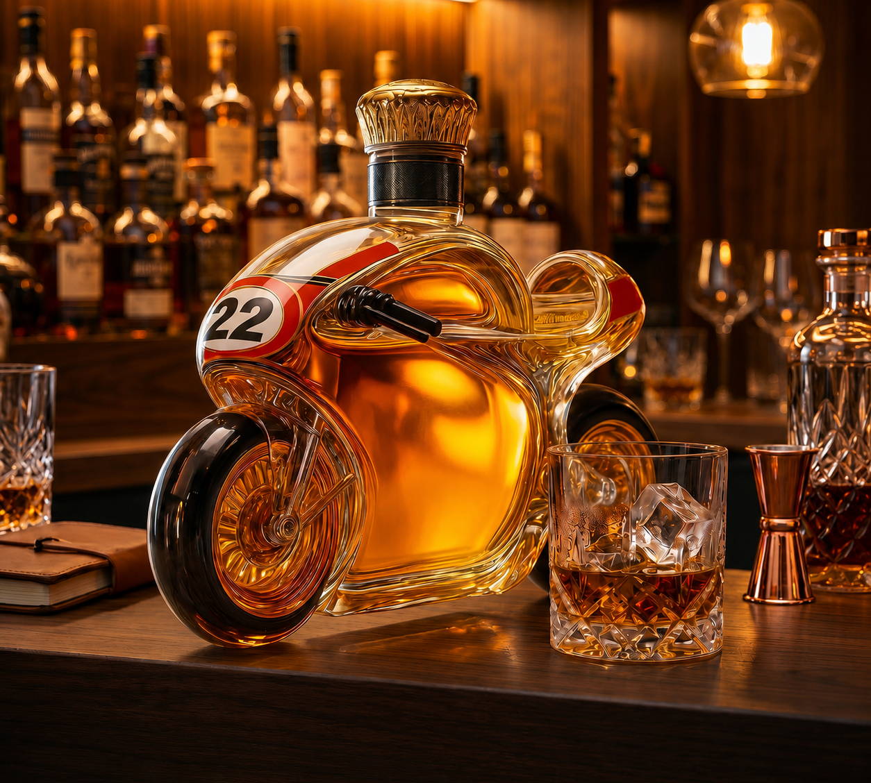 Decanter de Whisky MotoGP | Lisboa by Luisa