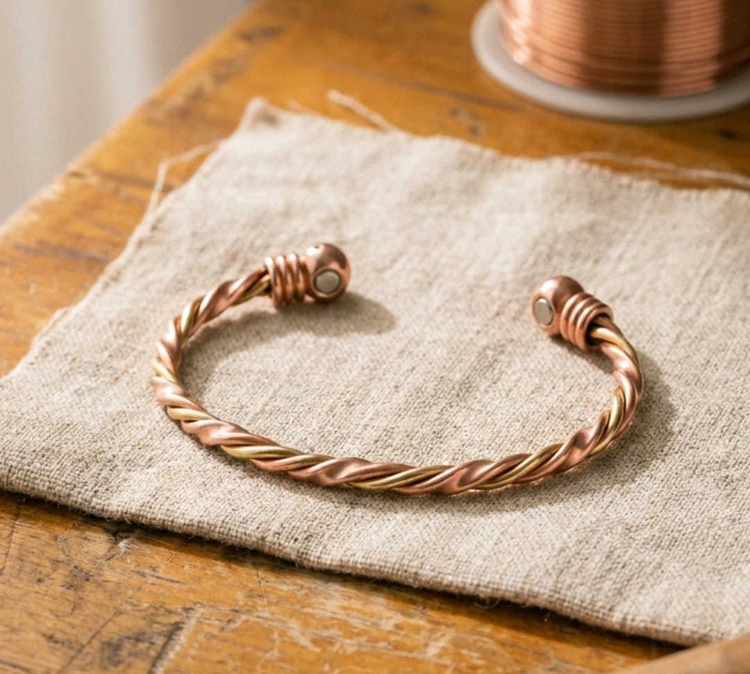 Pulseira de Cobre Rústica | Lisboa by Luisa