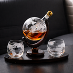 Conjunto de Whisky Mapa-Mundo com Copo | Lisboa by Luisa