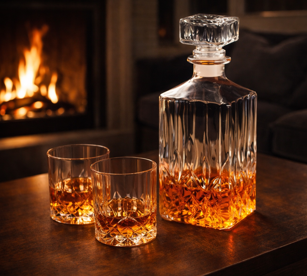 Conjunto de Whisky Garrafa e Copo | Lisboa by Luisa