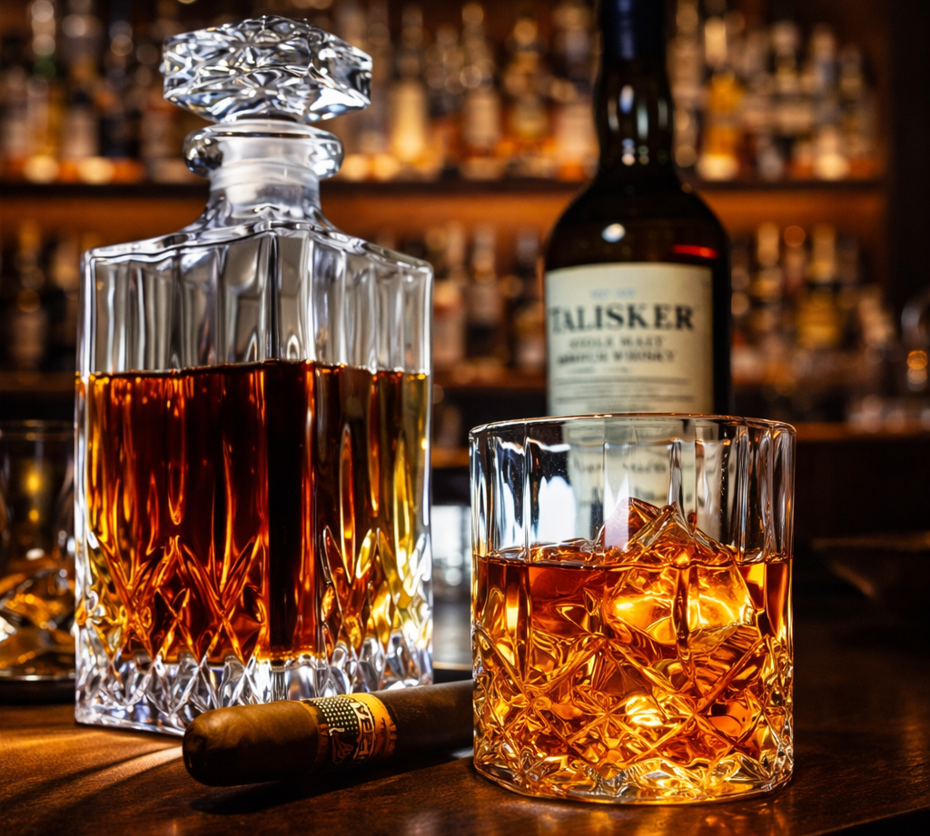 Conjunto de Whisky Garrafa e Copo | Lisboa by Luisa
