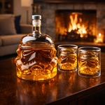 Conjunto de Whisky Garrafa e Copos | Lisboa by Luisa