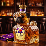 Decanter de Whisky Bulldog Francês | Lisboa by Luisa