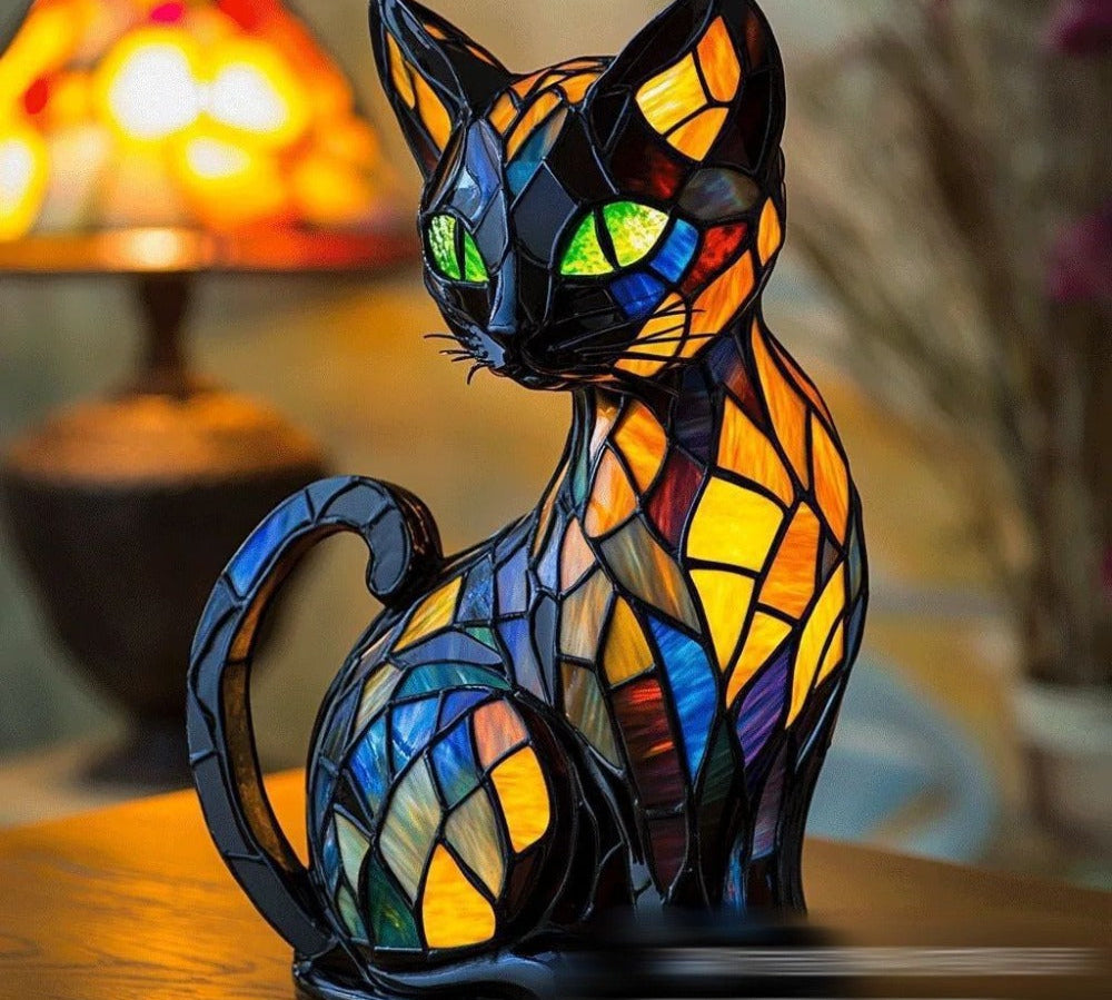 Candeeiro Geométrico Gato Elegante | Lisboa by Luisa