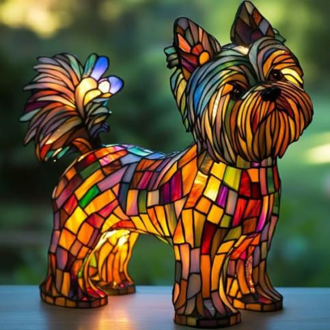 Candeeiro Geométrico Yorkshire Terrier | Lisboa by Luisa