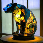 Candeeiro Leopardo Efeito Vitral | Lisboa by Luisa